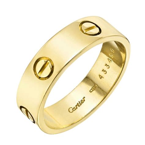 cartier men's ring price.